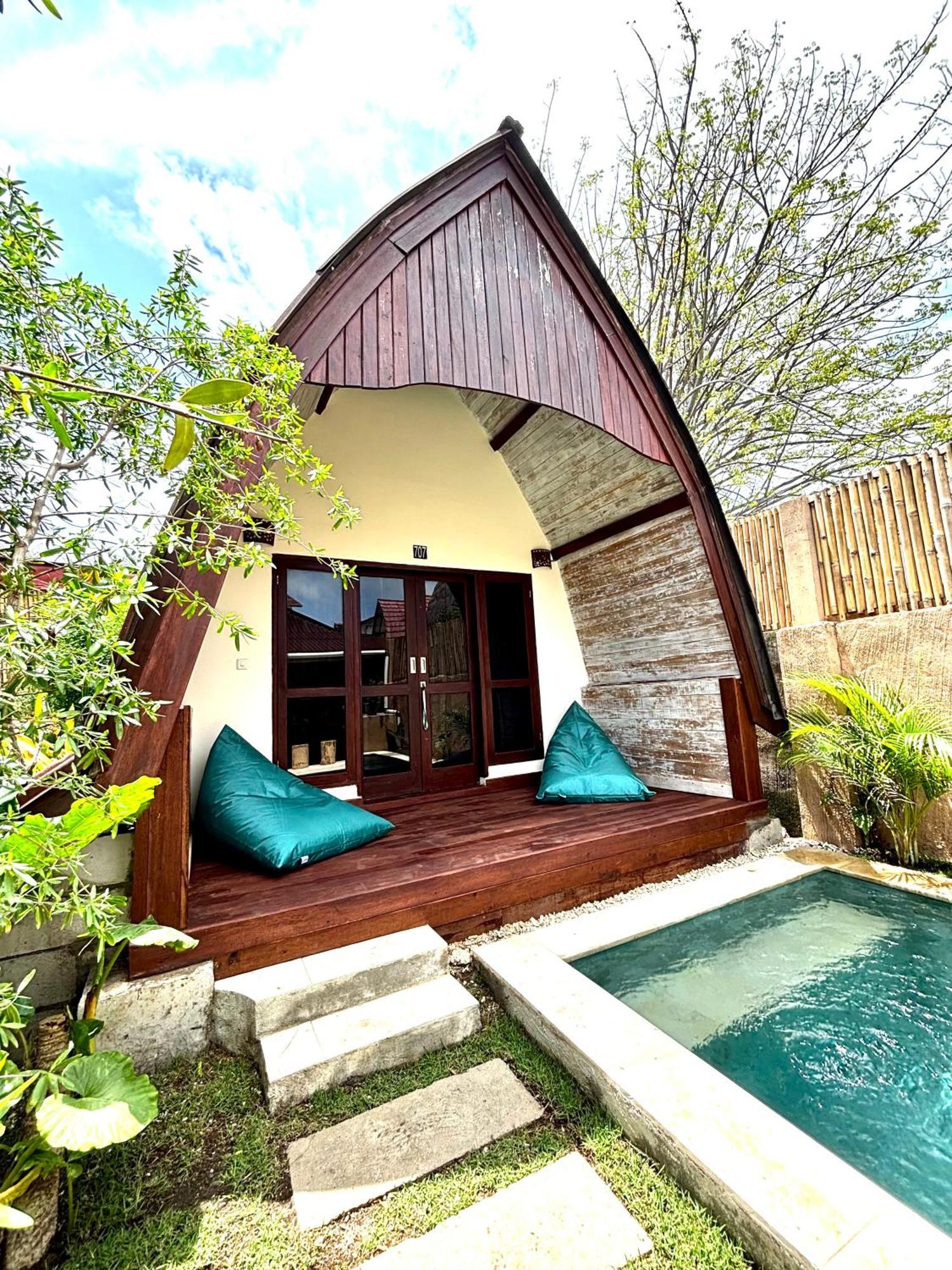 D'Gilian Bungalow Gili Trawangan Bagian luar foto